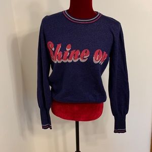 Benetton shiny sweater Size Medium